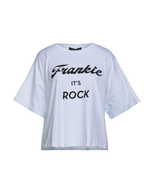 Frankie Morello Blue T-Shirt Cotton