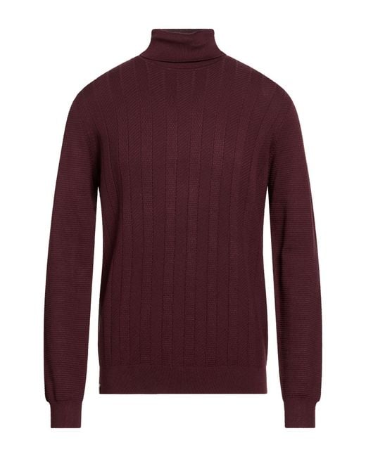 Fred Mello Red Turtlenecks for men