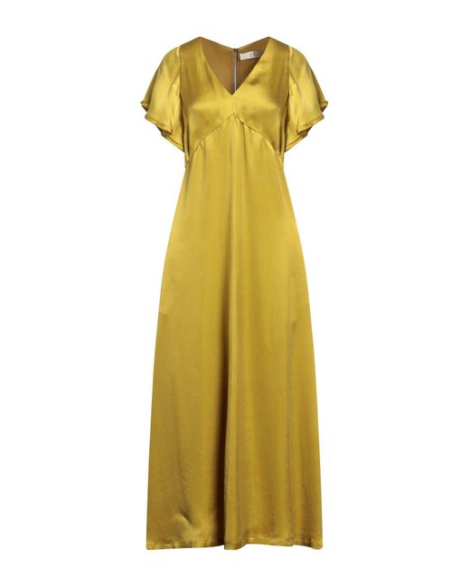 Tela Yellow Maxi Dress