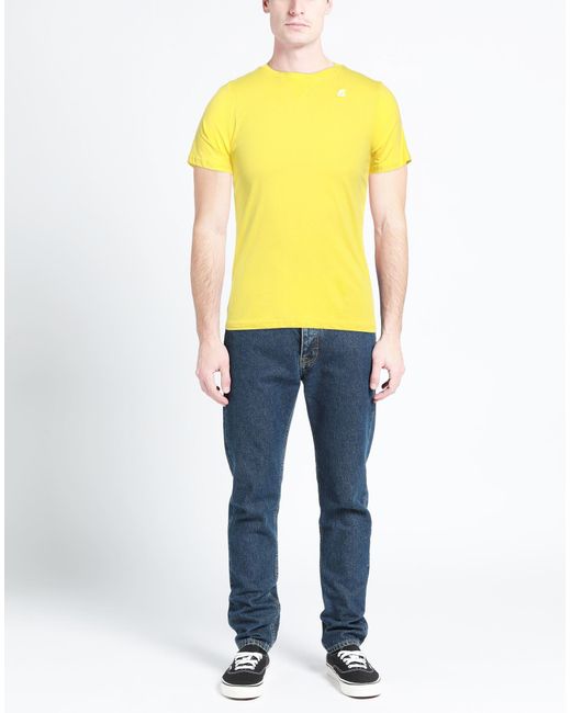 K-Way Yellow T-shirt for men