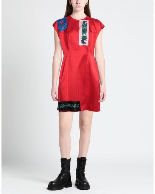 Marni Red Mini Dress