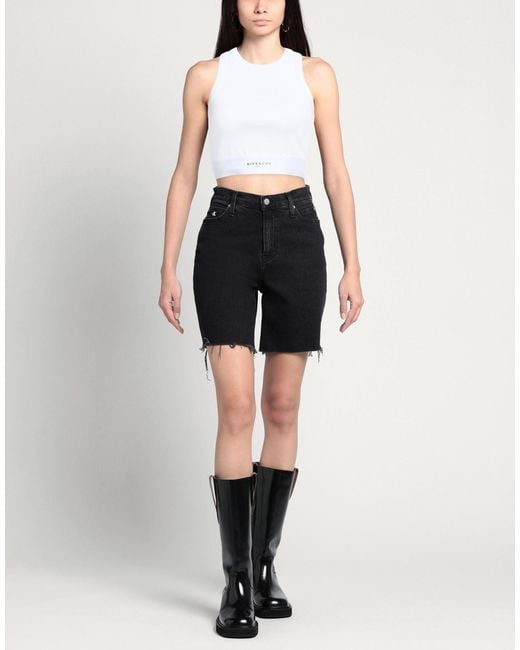 Givenchy White Top Cotton, Elastane