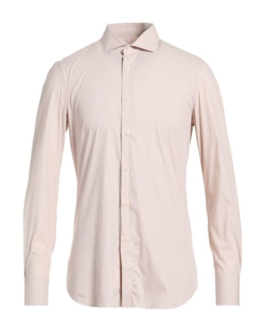 Boglioli Pink Shirt Cotton, Polyamide, Elastane for men