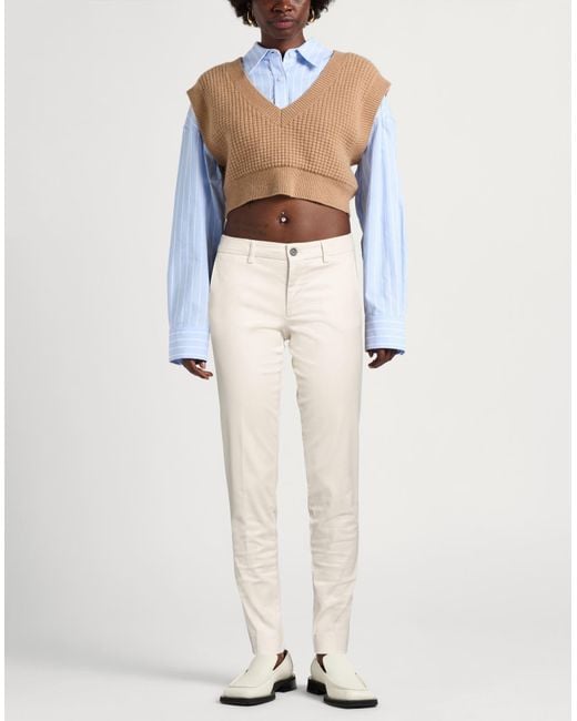 Berwich White Pants