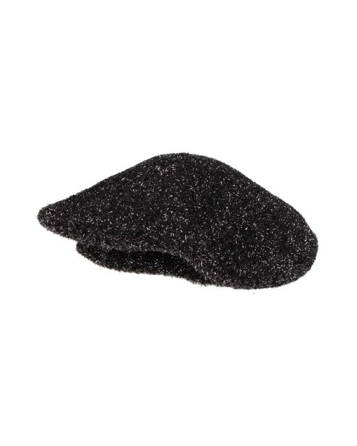 MAX&Co. Black Hat Polyamide, Metallic Fiber