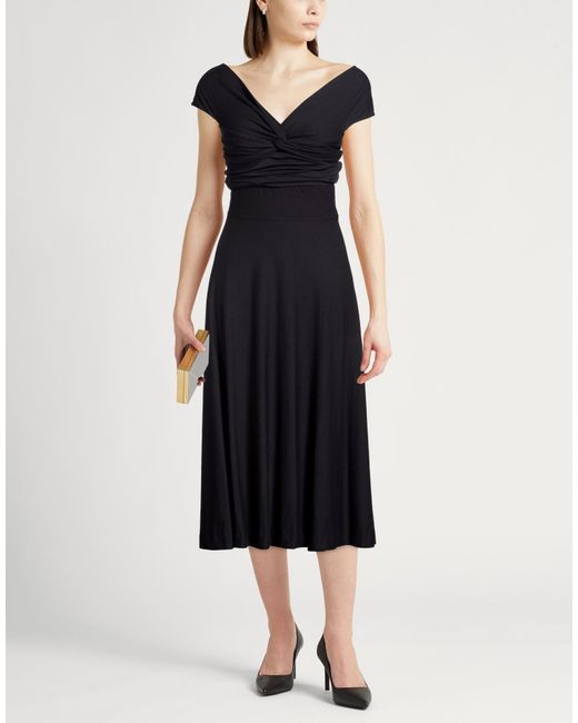 Dorothee Schumacher Black Midi Dresses