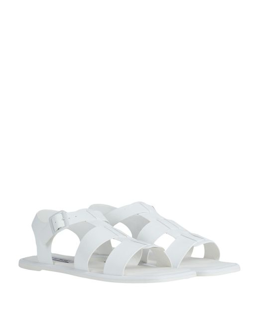 Steve Madden White Sandals