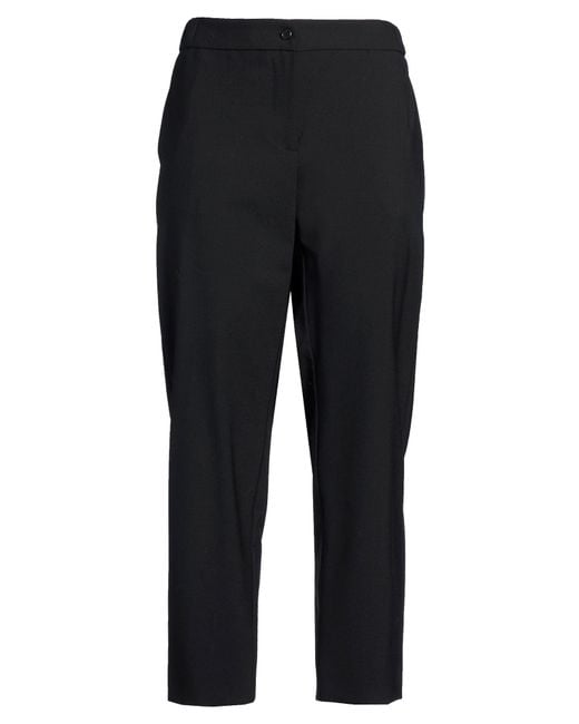 Ottod'Ame Blue Pants Polyester, Virgin Wool, Elastane