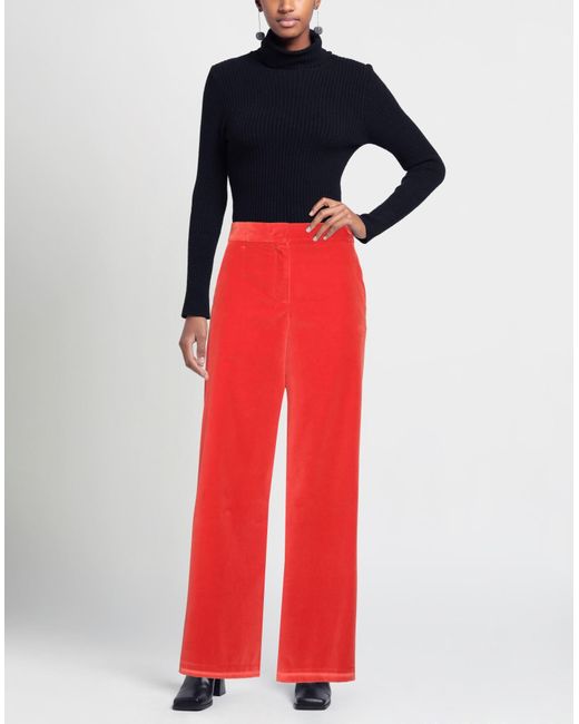 MSGM Red Trouser