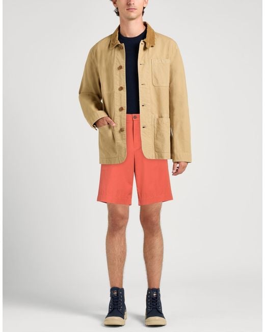 Maison Kitsuné Orange Shorts & Bermuda Shorts Cotton for men