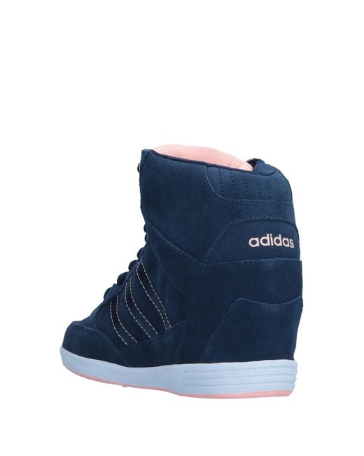 Adidas Neo High-tops & Sneakers in Blue | Lyst UK