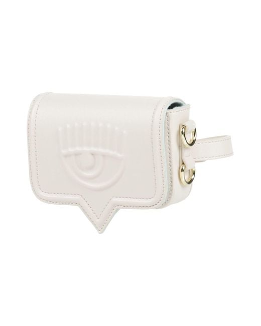 Chiara Ferragni White Belt Bag