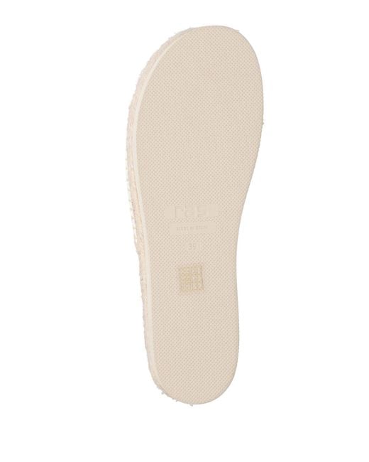 Ras White Espadrilles Leather