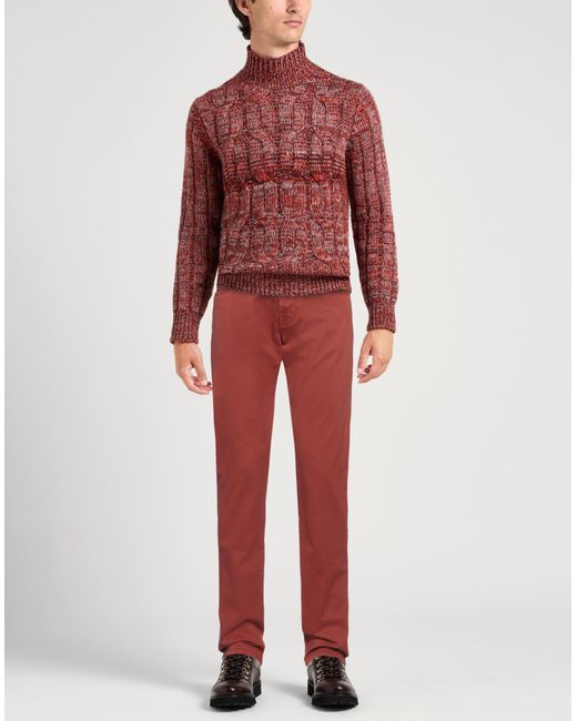 Jacob Cohen Red Jeans for men