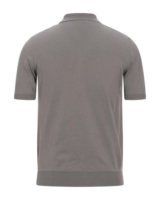 Alpha Studio Gray Sweater for men