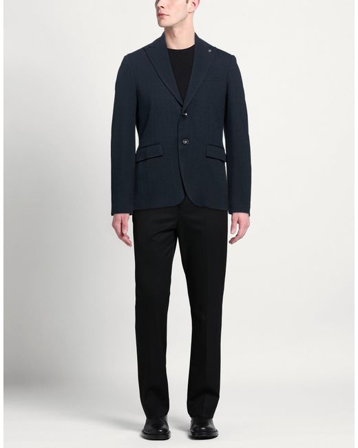 Officina 36 Blue Officina Blazer for men
