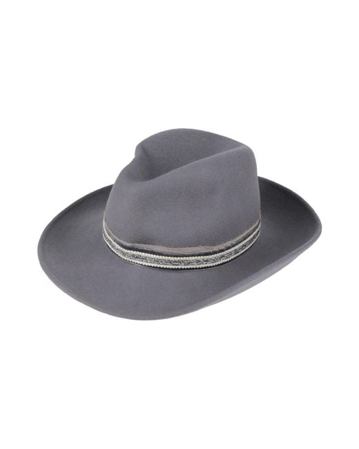 Eleventy Gray Hat Wool for men