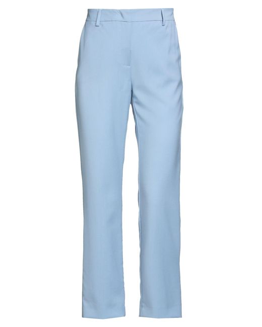 Weekend by Maxmara Blue Pants Virgin Wool
