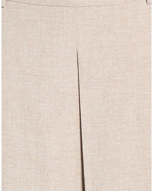 Herno Natural Midi Skirt Viscose, Polyester, Elastane
