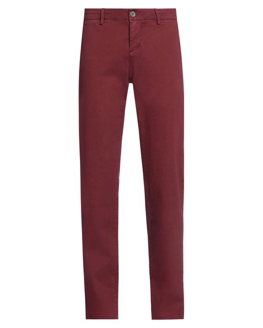 Maison Clochard Red Pants for men