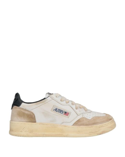 Autry Natural Sneakers Leather for men