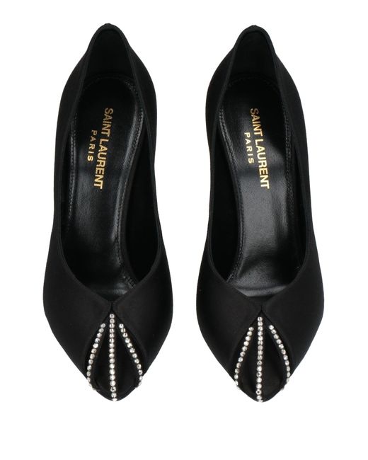 Saint laurent hot sale black pumps
