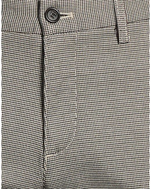 Bikkembergs Gray Pants Cotton, Elastane for men