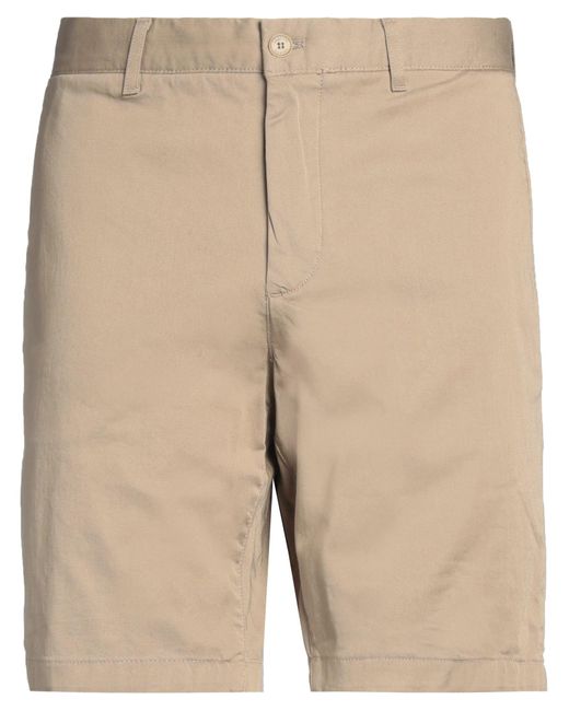 Lacoste Natural Shorts & Bermuda Shorts Cotton, Elastane for men