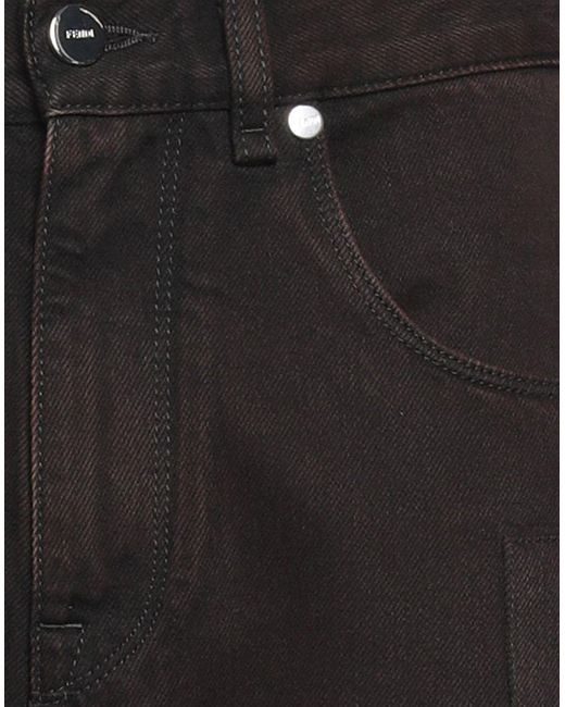 Pantalon en jean Fendi pour homme en coloris Black