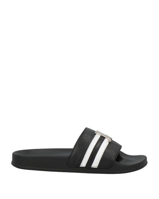 John Richmond Black Sandals for men
