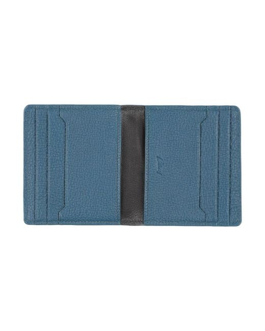 Brioni Blue Cardholder for men