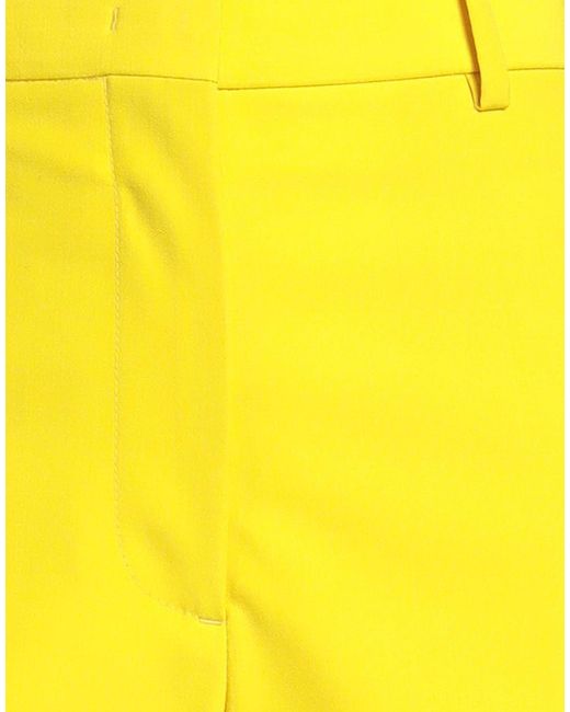 MSGM Yellow Shorts & Bermuda Shorts