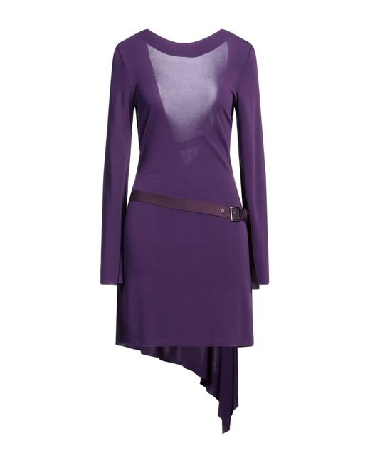 Minivestido Alberta Ferretti de color Purple