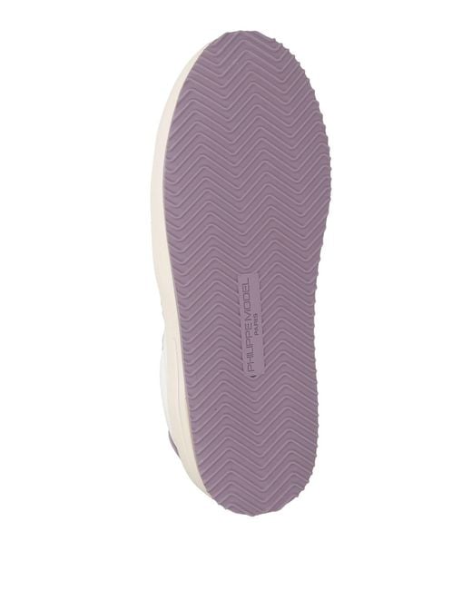 Philippe Model White Nice Sneakers Leather