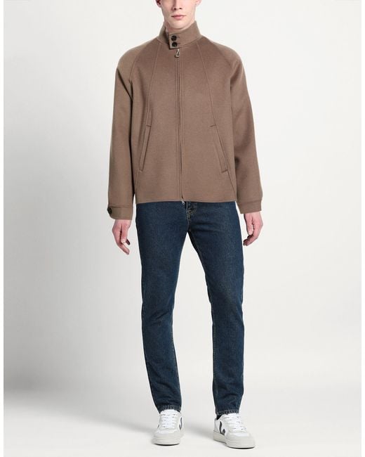 Paltò Brown Jacket for men