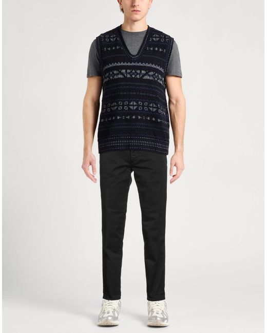 Incotex Black Trouser for men
