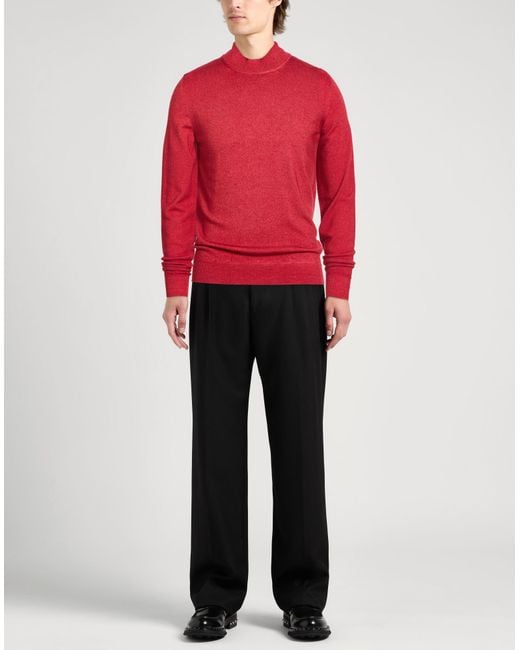 Drumohr Red Turtlenecks for men