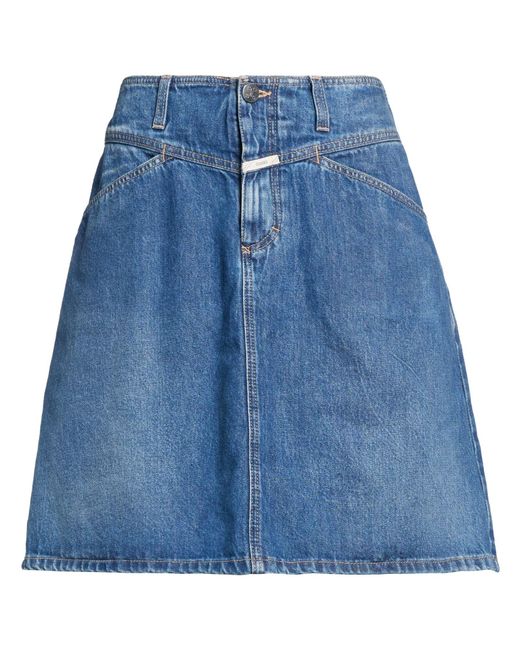 Jupe En Jean Closed en coloris Blue