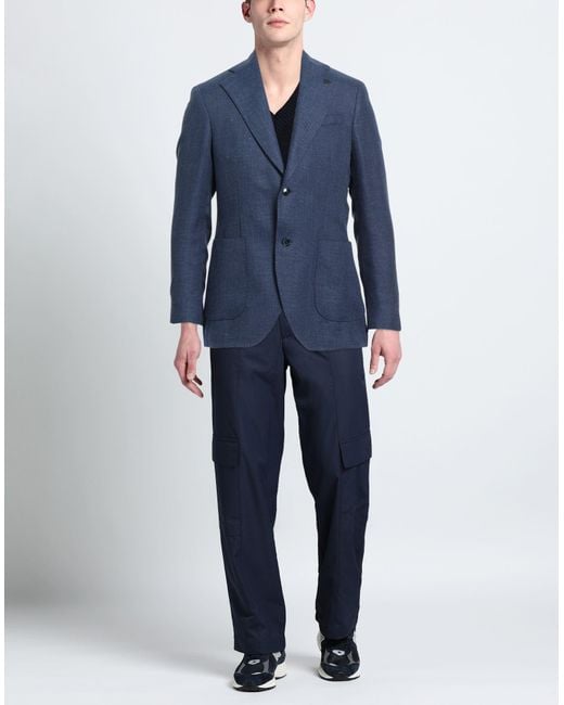 BRERAS Milano Blue Blazer for men