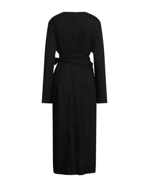 Diane von Furstenberg Black Midi Dress