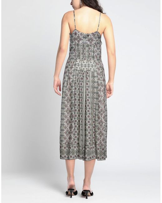 Isabel Marant Gray Midi Dress