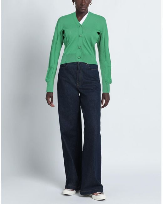 Low Classic Green Cardigan