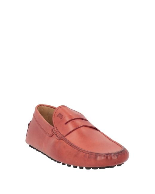 Tod's Mokassin in Red für Herren