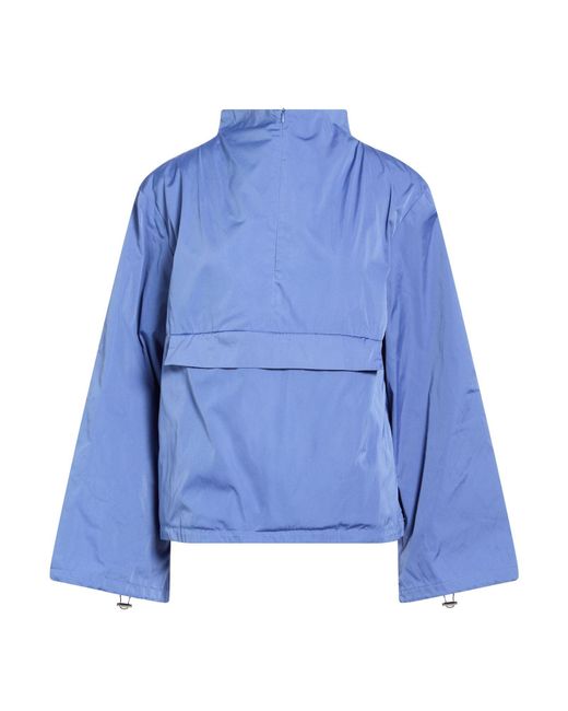 MAX&Co. Blue With Lps Light Jacket Polyester