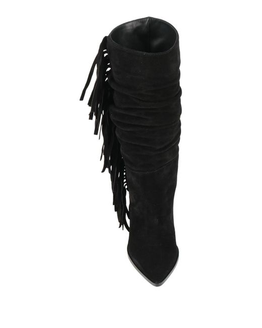 Dondup Black Boot Leather