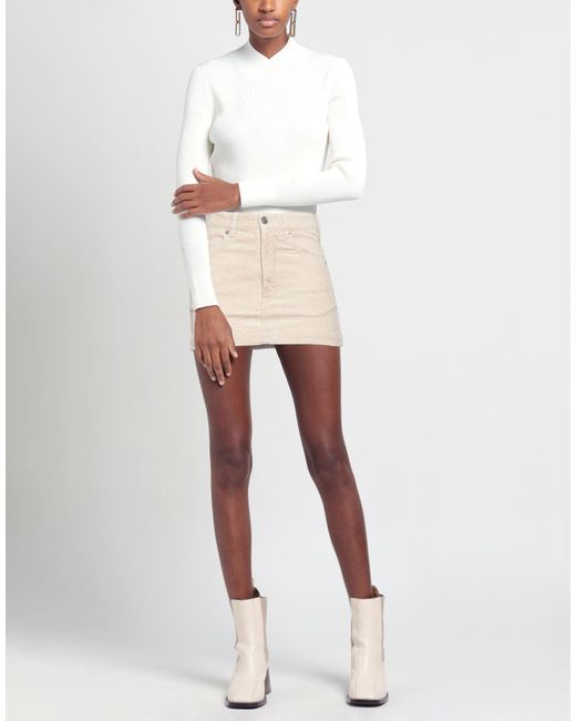 Isabel Marant Natural Mini Skirt