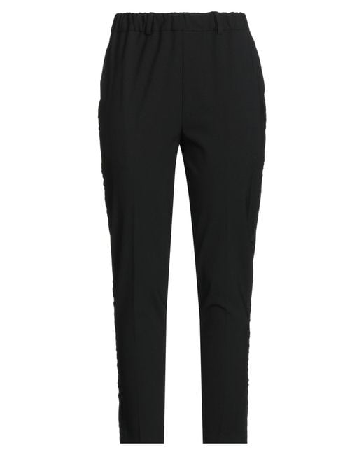 Lis Lareida Black Pants Virgin Wool, Elastane