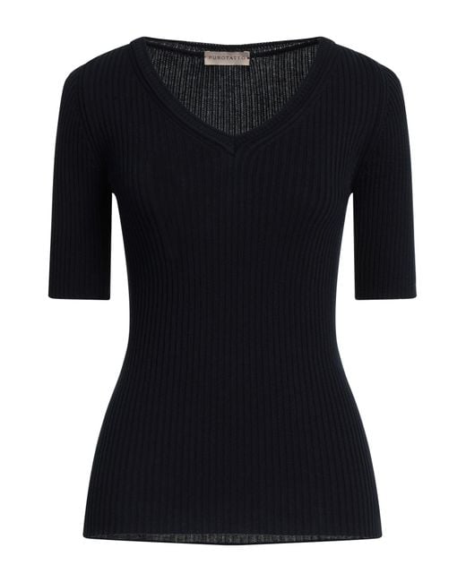 Pullover Purotatto de color Black