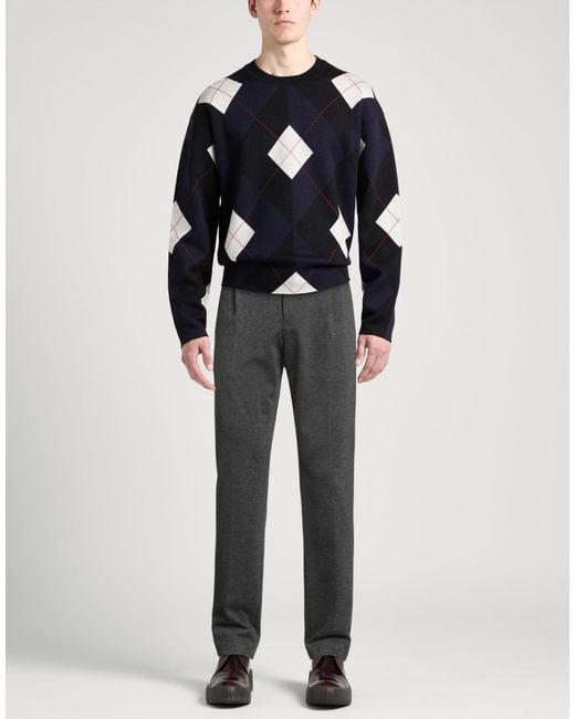 PT Torino Gray Pants Viscose, Polyamide, Elastane for men