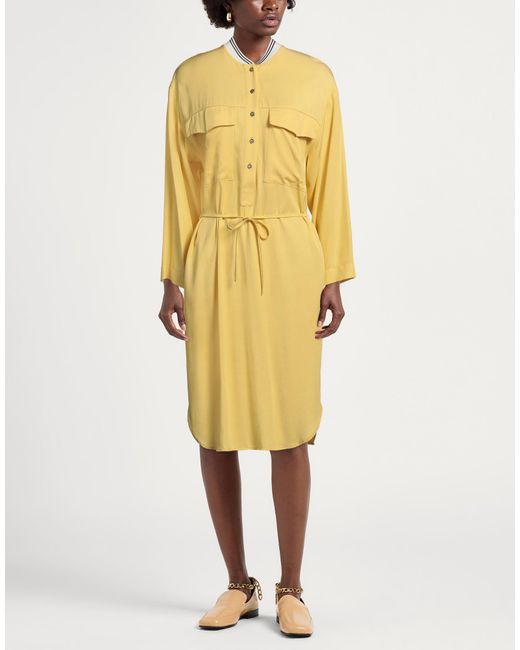 Vestito Corto di 8pm in Yellow